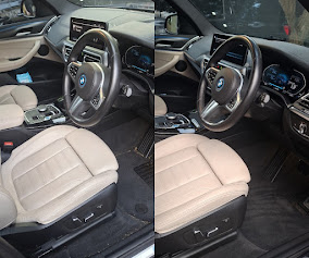 DD Auto Care's BMW interior detailing work